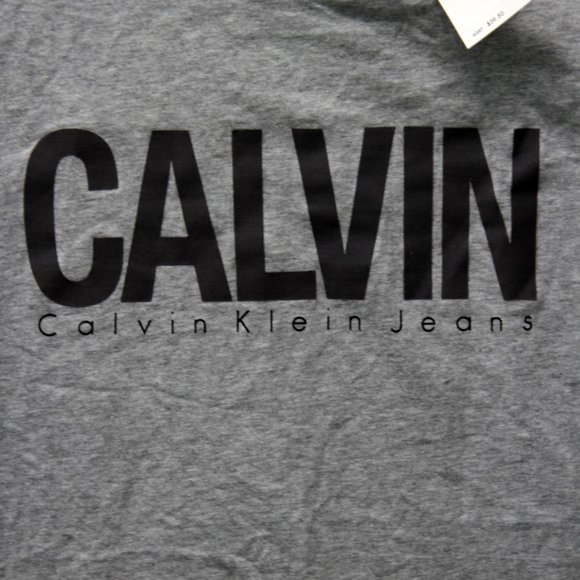Calvin Klein Men's Monogram Logo Graphic T-shirt S - Picture 4 of 4